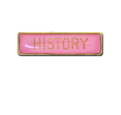 History Small Bar Badge 21