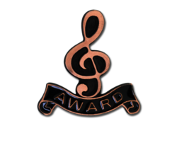 Award - Bronze Clef Badge 24