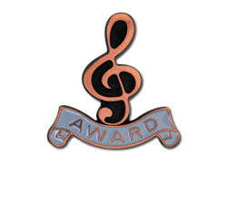 Award - Bronze Clef Badge 26