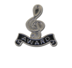 Award - Silver Clef Badge 24