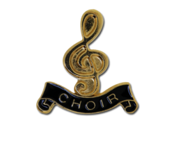 Choir -  Gold Clef Badge 24
