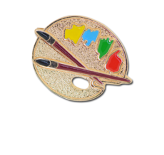 Art Pallet Unique Badge