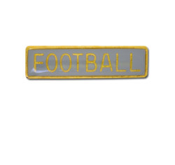 Football Small Bar Badge 26