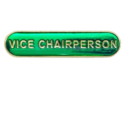 Vice Chairperson Rounded Edge Bar Badge 8