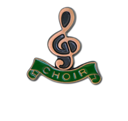 Choir - Bronze Clef Badge 18
