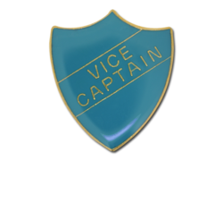 Vice Captain Enamelled Shield Badge 28