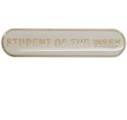 Student of the Week Rounded Bar Badge 20