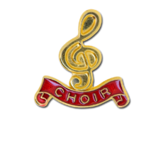 Choir -  Gold Clef Badge
