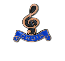 Choir - Bronze Clef Badge 17