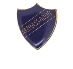 Ambassador Enamelled Shield Badge 19