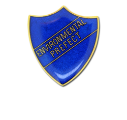 Environmental Prefect Enamelled Shield Badge 17
