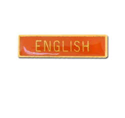 English Small Bar Badge 22