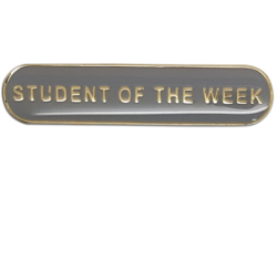 Student of the Week Rounded Bar Badge 26