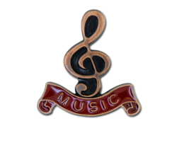 Music - Bronze Clef Badge 15