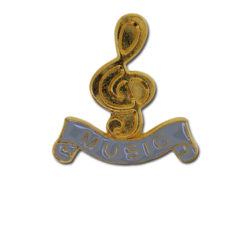 Music - Gold Clef Badge 26