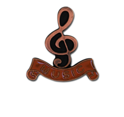Music - Bronze Clef Badge 27
