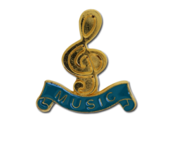 Music - Gold Clef Badge 28