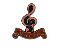 Choir - Bronze Clef Badge 27