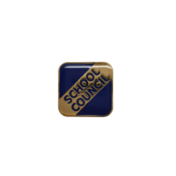 Square School Council Enamelled Badge 7