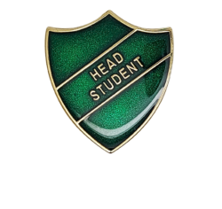 Head Student Enamelled Shield Badge 8