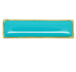 Plain School Squared Edge Bar Badge 19