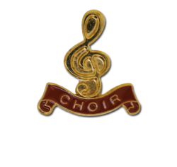 Choir -  Gold Clef Badge 27