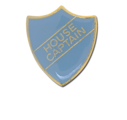 House Captain Enamelled Shield Badge 23
