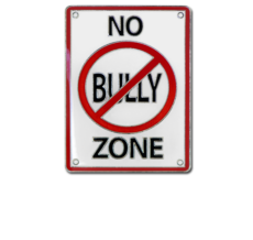 No Bully Zone Unique Badge
