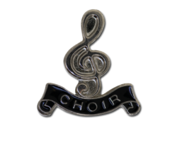 Choir - Silver Clef Badge 24