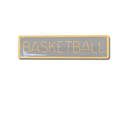 Basketball Small Bar Badge 26