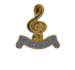 Choir -  Gold Clef Badge 26