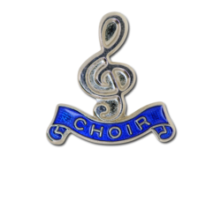 Choir - Silver Clef Badge 17