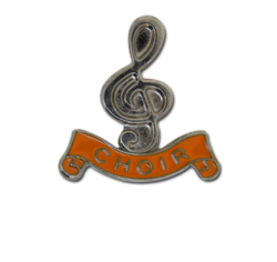 Choir - Silver Clef Badge 25