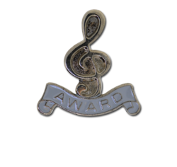 Award - Silver Clef Badge 26