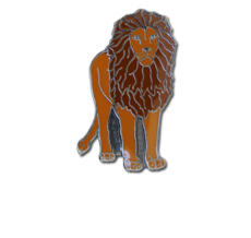 Lion Fun Badge
