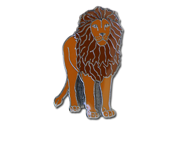 Lion Fun Badge 1