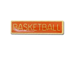 Basketball Small Bar Badge 22