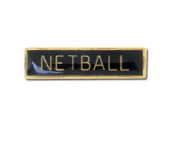 Netball Small Bar Badge 24