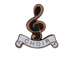 Choir - Bronze Clef Badge 20