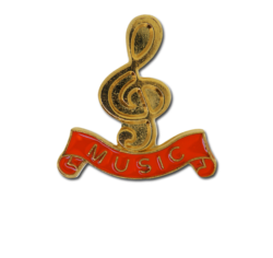 Music - Gold Clef Badge 22