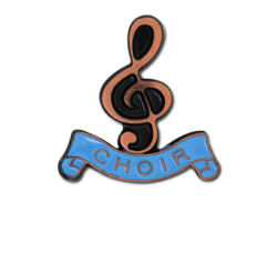 Choir - Bronze Clef Badge 23