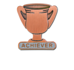 Achiever Trophies - Bronze Trophy Badge 26