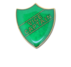 Vice Captain Enamelled Shield Badge 18