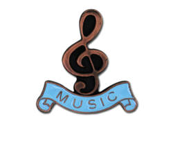 Music - Bronze Clef Badge 23