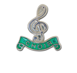 Choir - Silver Clef Badge 18