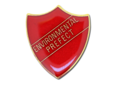 Environmental Prefect Enamelled Shield Badge