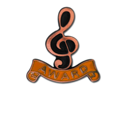 Award - Bronze Clef Badge 25