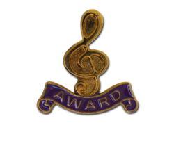 Award - Gold Clef Badge 19