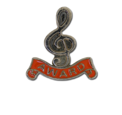 Award - Silver Clef Badge 22