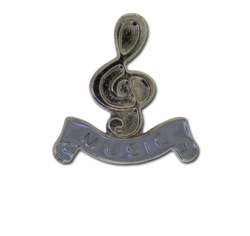 Music - Silver Clef Badge 26